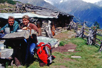 Auf dem Weg zur Knorr Hütte