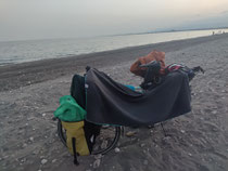Übernachtung am Strand