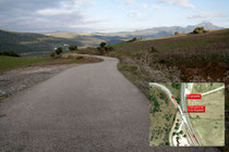 Carretera de acceso al Río