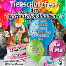 Tierschutzfest- Oma Susi wird 21