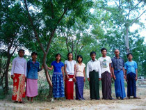 High school students who planted trees 10 years ago