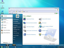 convierte tu windows xp en windows seven (solo de vista) no tiene niguna actualizacion ni te hace mas lenta ni mas rapida la pc solo cambia el tipo de ventanas y demas..