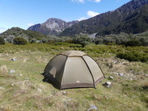 Basislager am Mount Cook