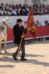                      Hubert Yonnet, Président de la Confrérie des Gardians jusqu'en 2014