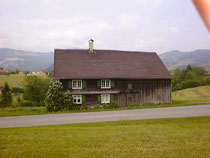 Das Haus in Hüngen Nr. 135 um 1995
