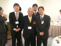 柳先生、高久先生、帖地先生、永井先生