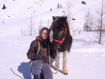 Tanja und Pony Lilly