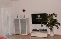 living room and TV place 42 `` cable internat. TV