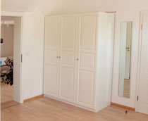 mirror and cabinet