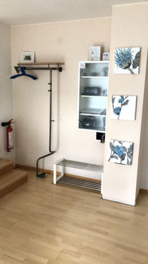 fire place and waredrobe