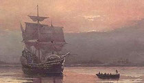 Il Mayflower con i Padri Pellegrini, arrivò nel 1620