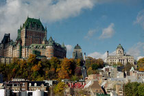 Riesige Hotelanlage in Quebec City