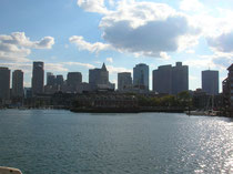 Boston mit Hafen