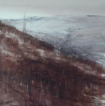 acuarela 80X80 cm