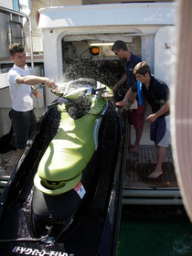 Suoeryacht Crew Training on Jetskis