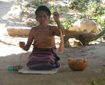 Abuela mixteca,con pozahuanco