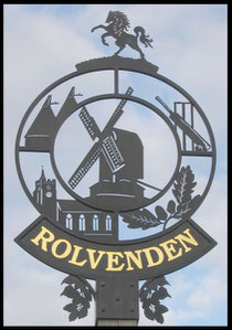 The Rolvenden Village Sign.