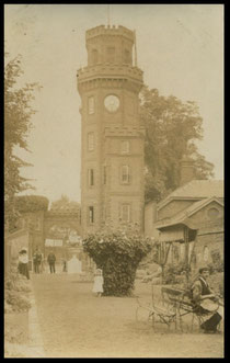 Entrance to Rosherville Gardens, Gravesend..