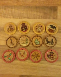 Disk decorations