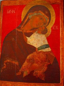 フィリピンイコン板画 聖母A イコン - 王たるキリスト