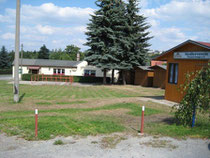 Festplatz mit Verkaufsständen