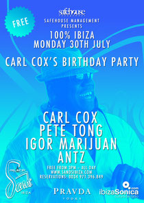 Carl Cox Birthday Party