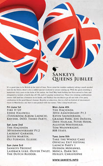 Sankeys Jubilee Weekend