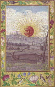 "Le soleil ou la pierre parfaite" extrait du traité "Splendor Solis" de Salomon Trismosin