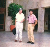 George氏と立ち話