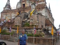 タイの寺院で