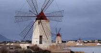 Windmühle in Marsala