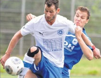 Mo El Alami sorgte mit seinem Treffer für den Punktgewinn in Freudenberg