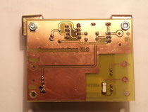 Unterseite der bestückten Platine