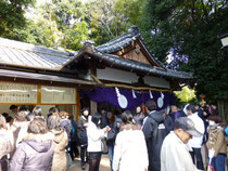 久延彦神社 拝殿