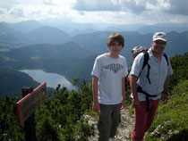 Auf der Gemeindealpe (unten der Erlaufsee)