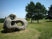 Steinskulpturen in Lindabrunn