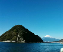 三津からの富士山🗻