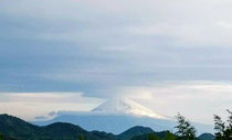今日の富士山🗻明日は、雨かな？