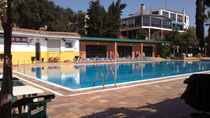 Piscina del restaurante Club aire libre