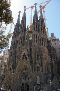 Vistas de la Sagrada Familia