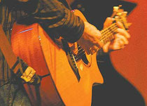 Cuerdas. Los tríos tradicionales se acompañan con instrumentos de cuerdas, en especial guitarras, punteras y marcantes.