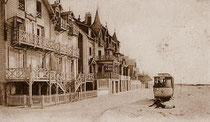 Le boulevard de la mer avant la construction de la digue-promenade de 1922