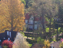 Les villas et les jardins depuis le phare