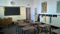 La classe souvenir de l'anciene école Jean de la Fontaine - bibliothèque-médiathèque du Touquet-Paris-Plage