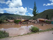 Des villages sous les eaux