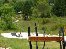 Überblick über den Robinsonspielplatz im Harz