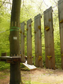 Die größte Herausforderung im Kletterpark