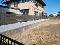 茨城県笠間市にて目隠しフェンス取付工事👷‍♀️