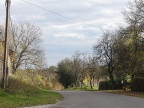 Straße nach Tornow