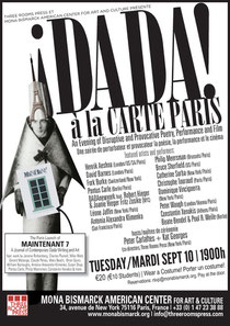 DADA A LA CARTE PARIS